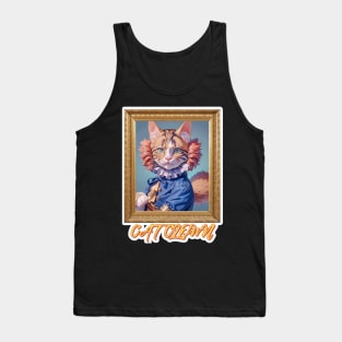 Cat Clown,Cat Joker,Cat Miaw Lover Tank Top